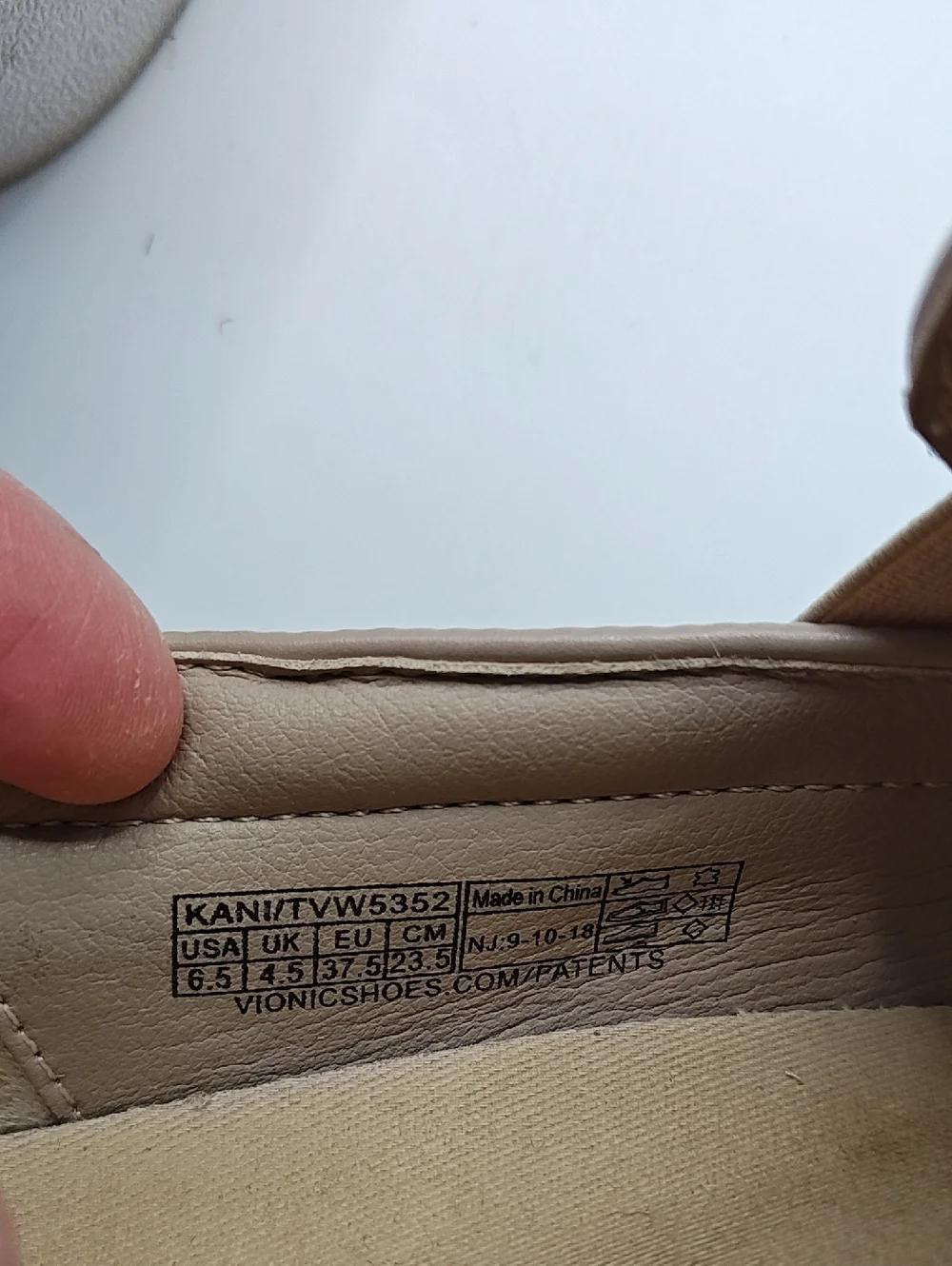 Vionic Women Shoes 6.5 Tan Suede Laser Cut Perforated Slip On Sneakers